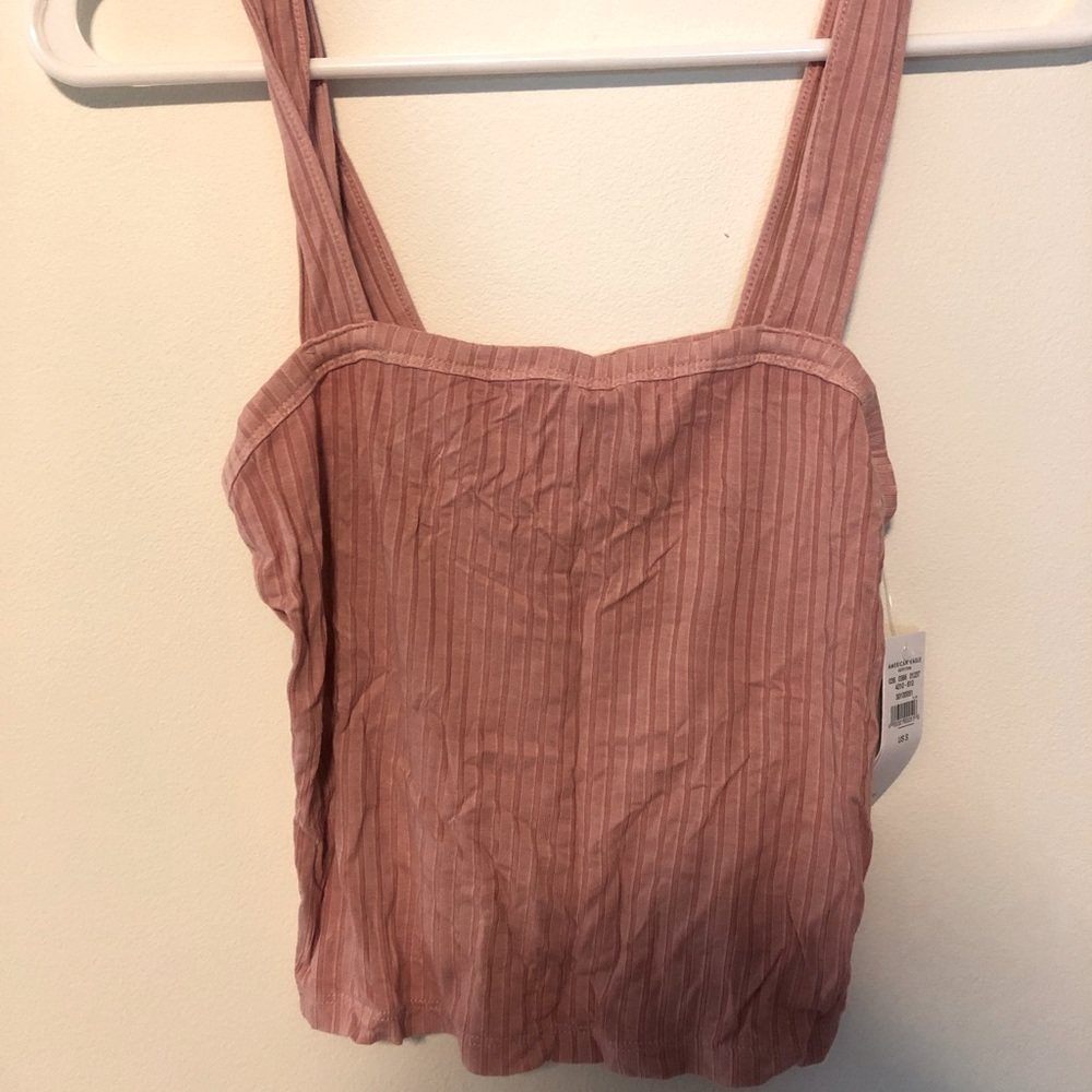 American eagle pink small tank new with tags